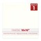Antique White 16x16 Uncut Mat Board - Blank Sheets, No Opening